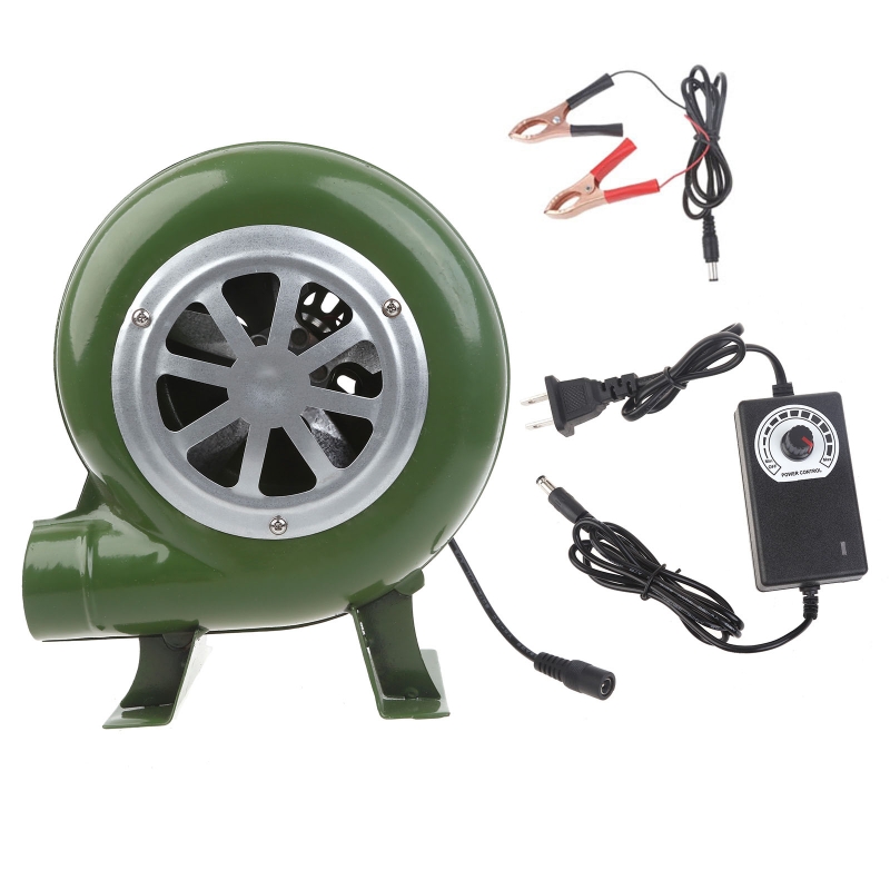 100 V 220 V elektrisches Gebläse HighPower 30/40/60/80 BBQ Camping Gebläse 2900 min
