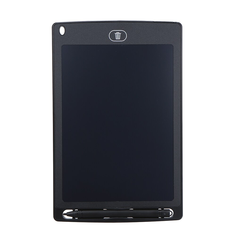 Drawing Tablet 8.5 Inch LCD Portable Digital Pad Writing Notepad Electronic Graphic Board Notes Reminder Font Bold with Pen: black