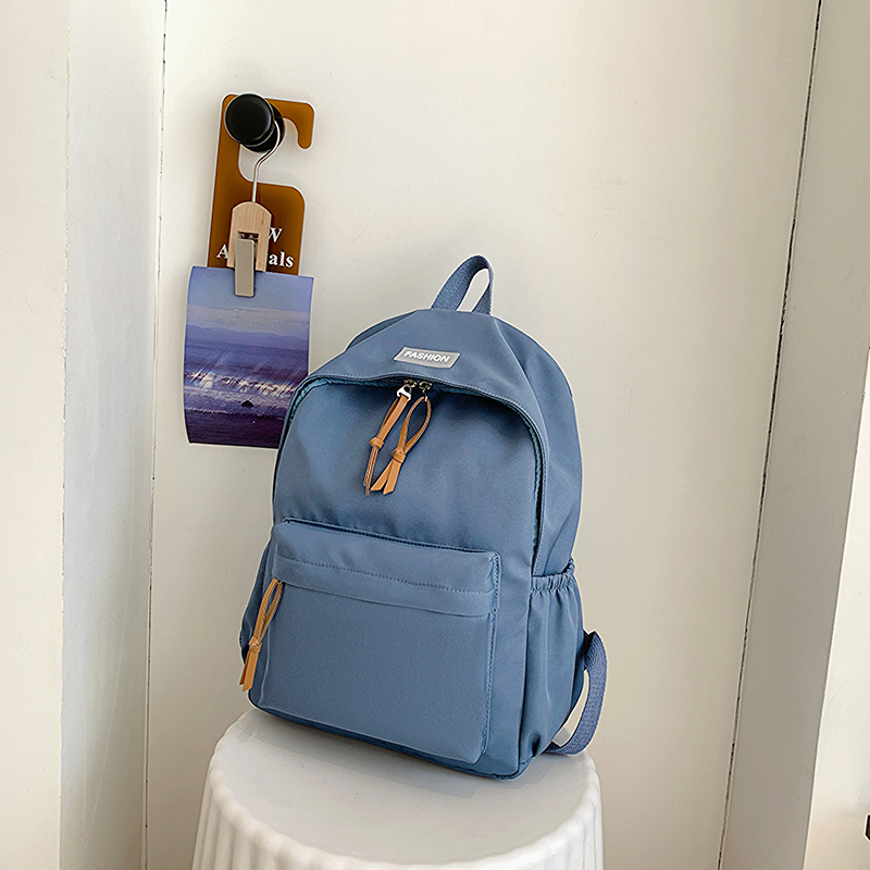Kawaii grande capacidade all-match mochila versão coreana saco de armazenamento simples de volta às aulas material de escritório bonito papelaria