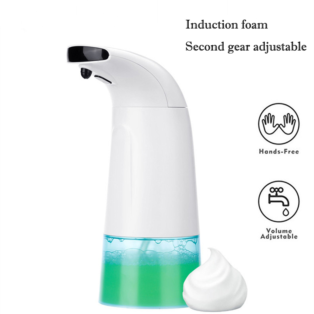 250ml køkken håndfri automatisk sæbedispenser berøringsfri badeværelse dispenser smart sensor flydende sæbedispenser til køkken
