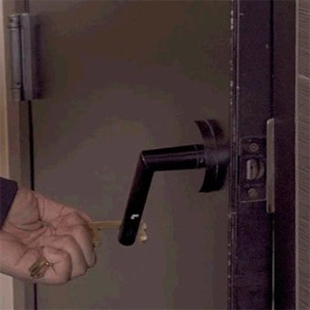 Hygienic door handle, antibacterial EDC door opener, easy to carry Key Door Opener Hands Free Touchless Foot Door Opener