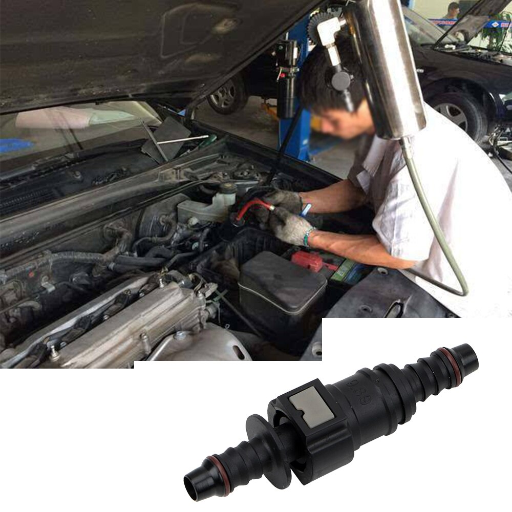 LEEPEE 8mm Auto Fuel Line Connector Quick Release Motorcycle Hose Coupler Motorcycle Parts Accessories