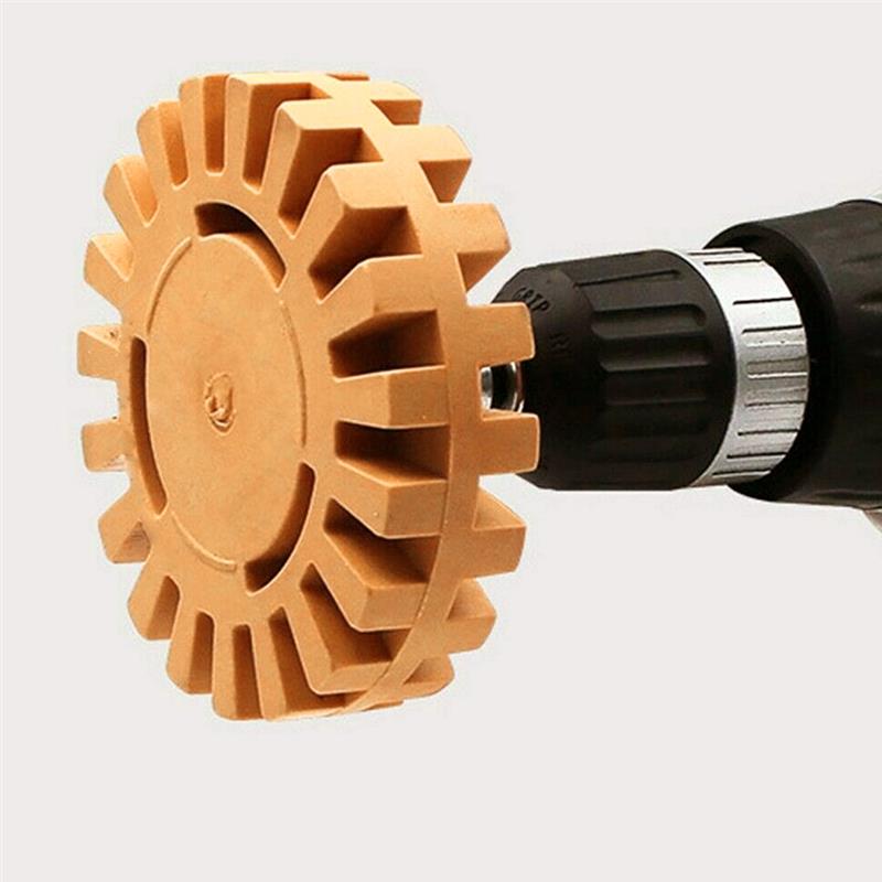 Car Sticker Remover Wheel Decal Glue Tape Rubber Eraser Wheel Paint Cleaner Car Polish Auxiliary Tool