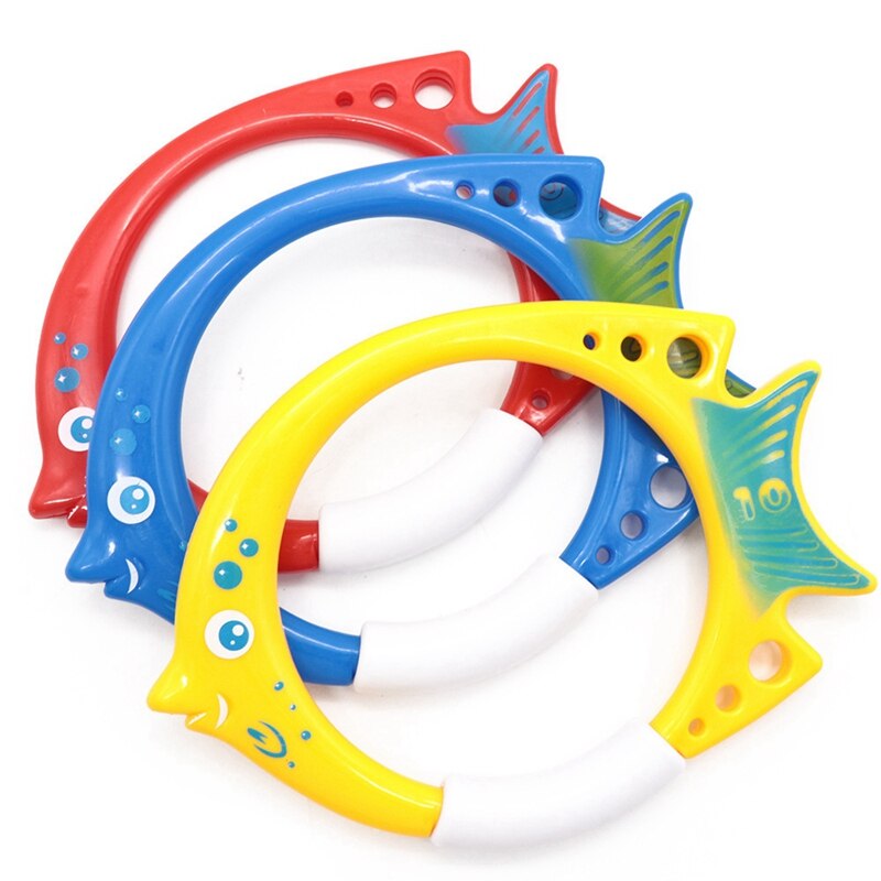 3 Pcs Fish Ring Toy Fish Circle Toy Swimming Pool ... – Grandado
