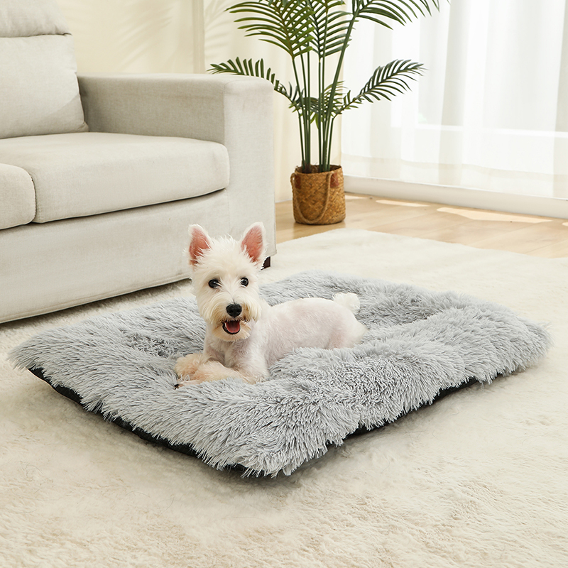 Camas suaves para perros, casa de felpa larga y suave, la mejor cama para perros, cesta para perros, productos para mascotas, cojín, cama para gatos, estera para gatos, sofá para dormir para animales