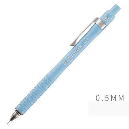Staedtler farve automatisk blyant 1 stk 925 75 lav tyngdepunkt tegning pen 0.5mm studenter stang aktivitet blyant maleri værktøj: Himmelblå