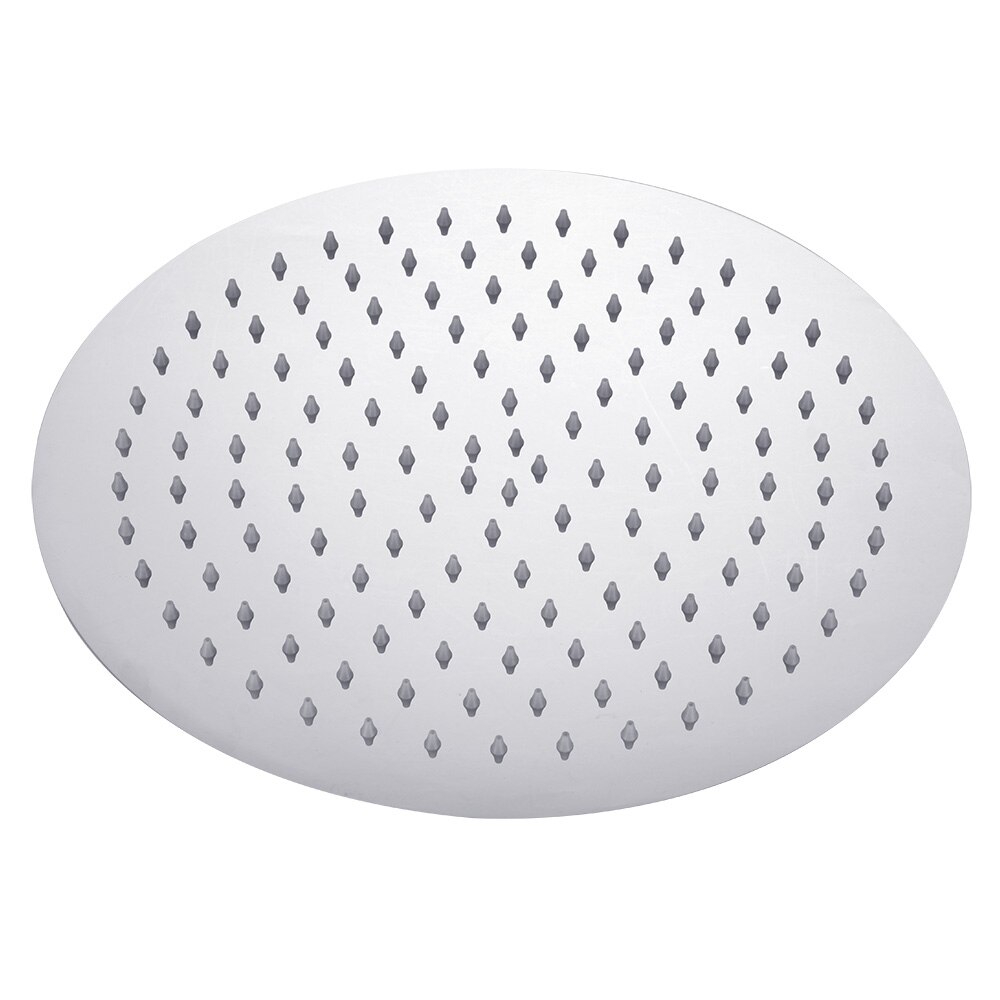 Cabezal de ducha cuadrado redondo, área grande ultradelgada, 8 "10" 12 ", ducha de lluvia de agua de acero inoxidable cromado
