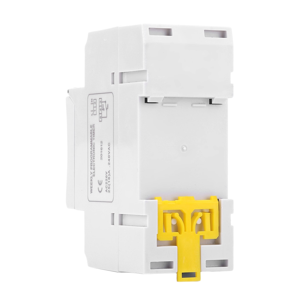 Panel Mounted Digital LCD Timer Electronic Programmable Timer Switch Lithium Battery Powered Digital Timer THC 15A AC 220V