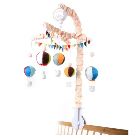 Baby Mobile Crib Holder 360 Degree Rotate Bracket Baby DIY Crib Mobile Bed Bell Hanging Toys Wind-up Music Box Baby Rattle Toys