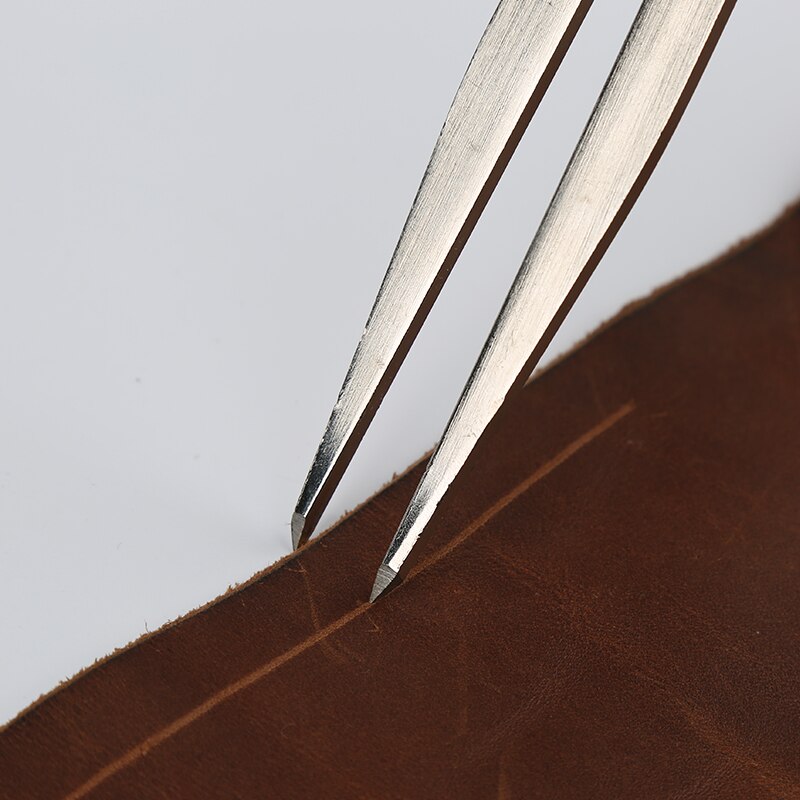 LMDZ Adjustable Lockable Steel Divider Wing Leather Compass Spacing Gauge Drawing Wire Edge Holder Measuring Tool 150-250mm