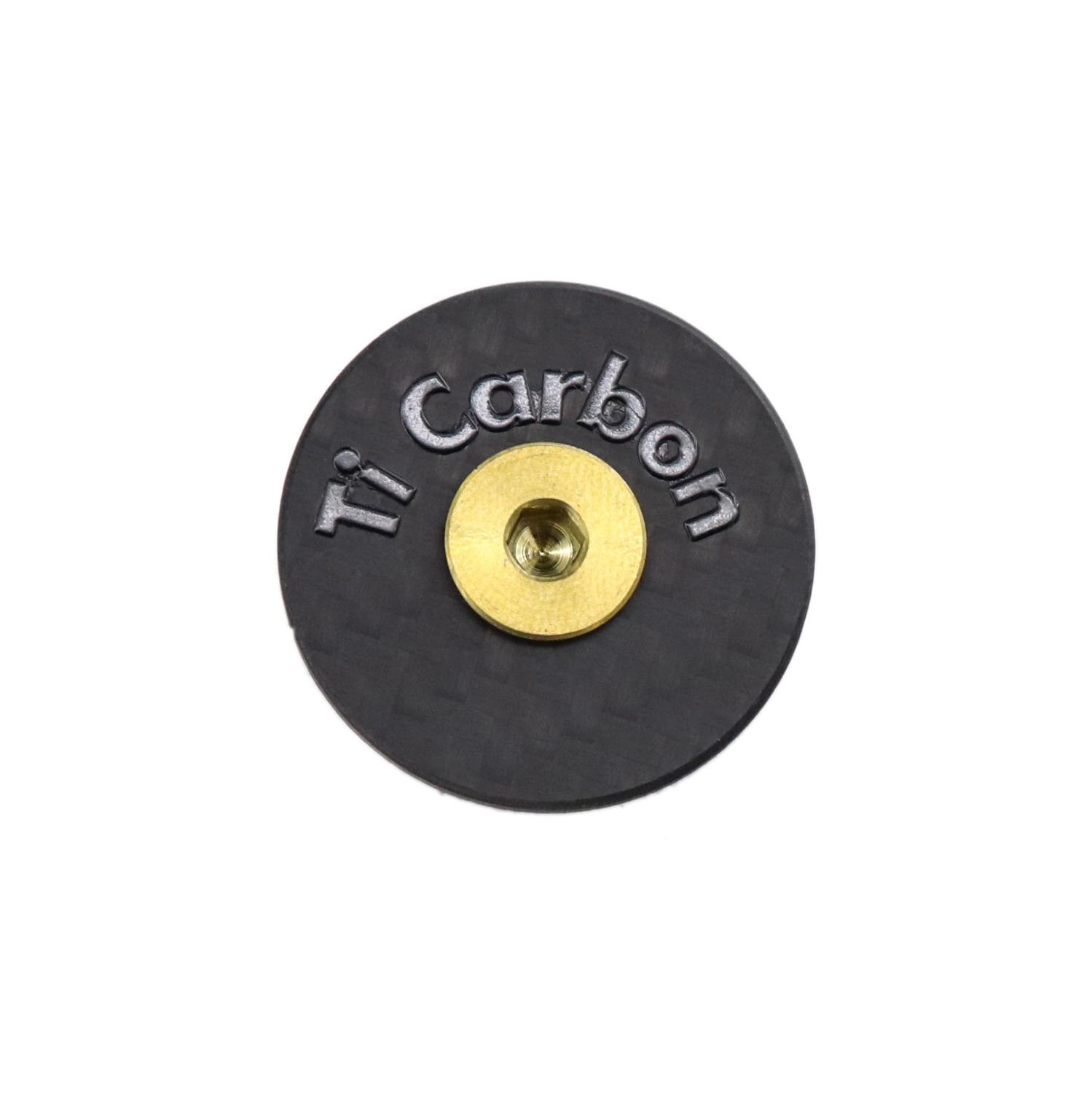 7g Carbon Bicycle Stem Headset Top Cap with Titanium Screw Headset Cover bike stem cover