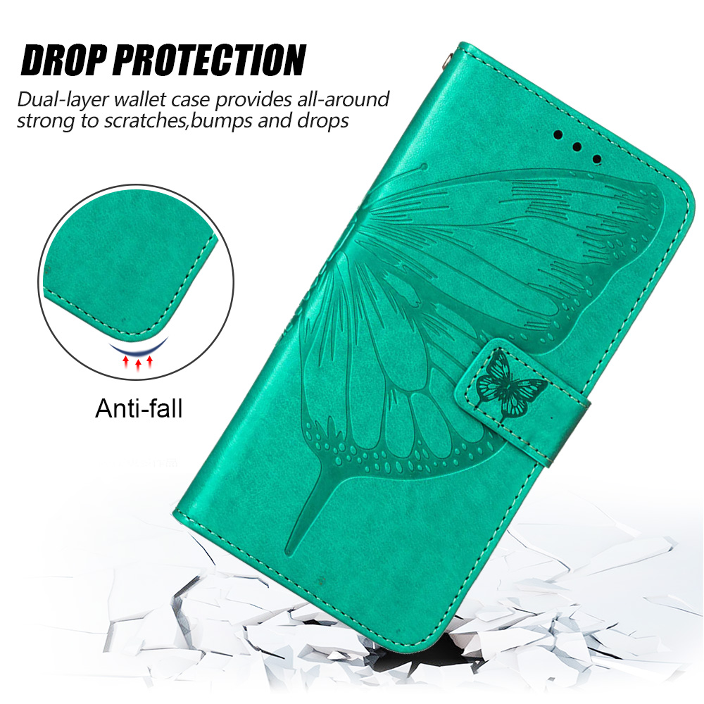 Étui portefeuille à rabat en cuir PU pour Oppo A60 4G, coque de téléphone, porte-cartes papillon, pour OPPO A60 A38 A18 4G A98 5G