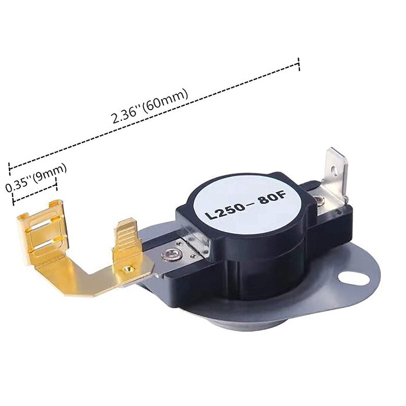 Droger Vervanging Kit 3387134 Hoge-Limiet Thermostaat 3392519 Droger Thermische Zekering 3977393 Thermische Cut-Off Schakelaar 3977767 Fietsen th