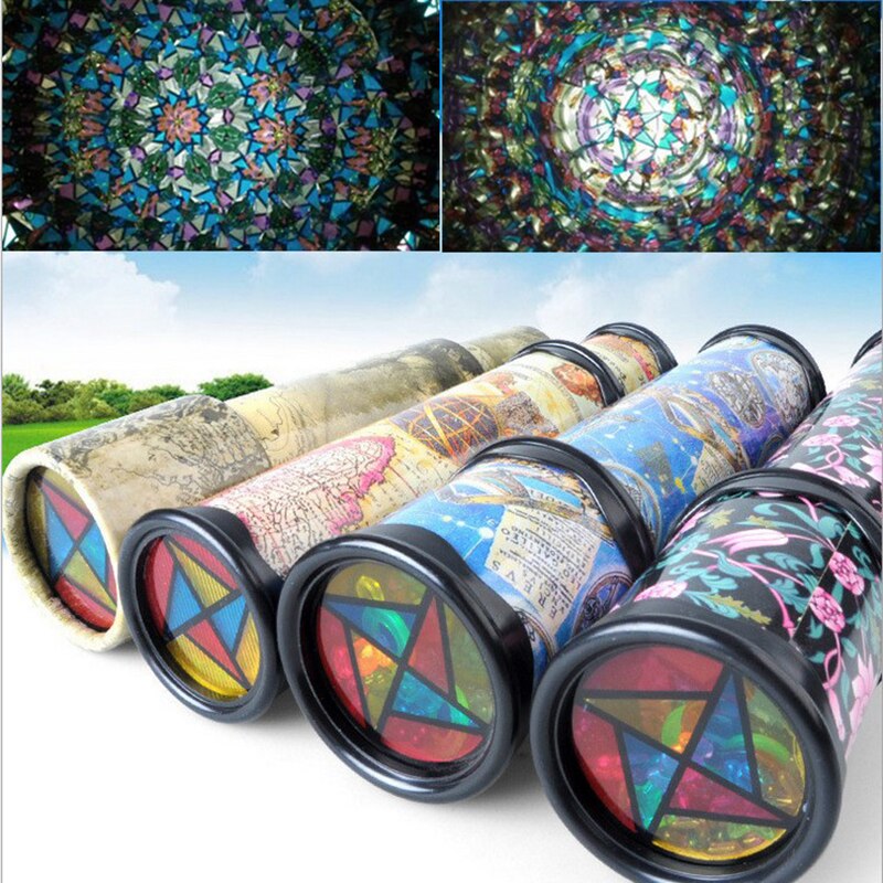 21 cm Kaleidoscopes Kinderen Speelgoed Schaalbare Uitgebreide Rotatie Verstelbare Caleidoscoop Fancy Kleur Wereld Educatief Speelgoed Voor Kinderen