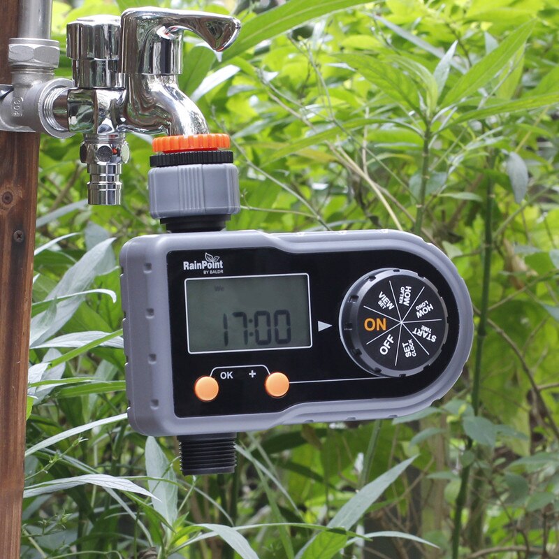 Trädgårdsbevattningstimer bevattningskontroller programmerbar automatisk elektronisk bevattningstimer smart bevattningstimersystem