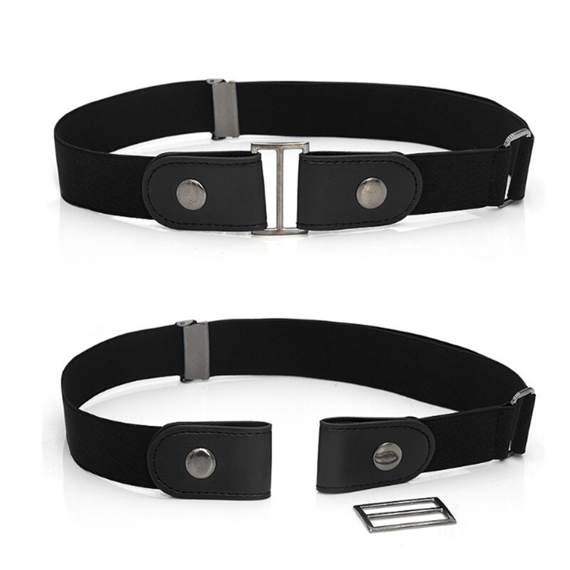 Verstelbare Riem Zonder Gesp Gesp-Gratis Elastische Riem Voor Jeans Broek Jurk Stretch Taille Riemen Voor Vrouwen Ceinture Femme