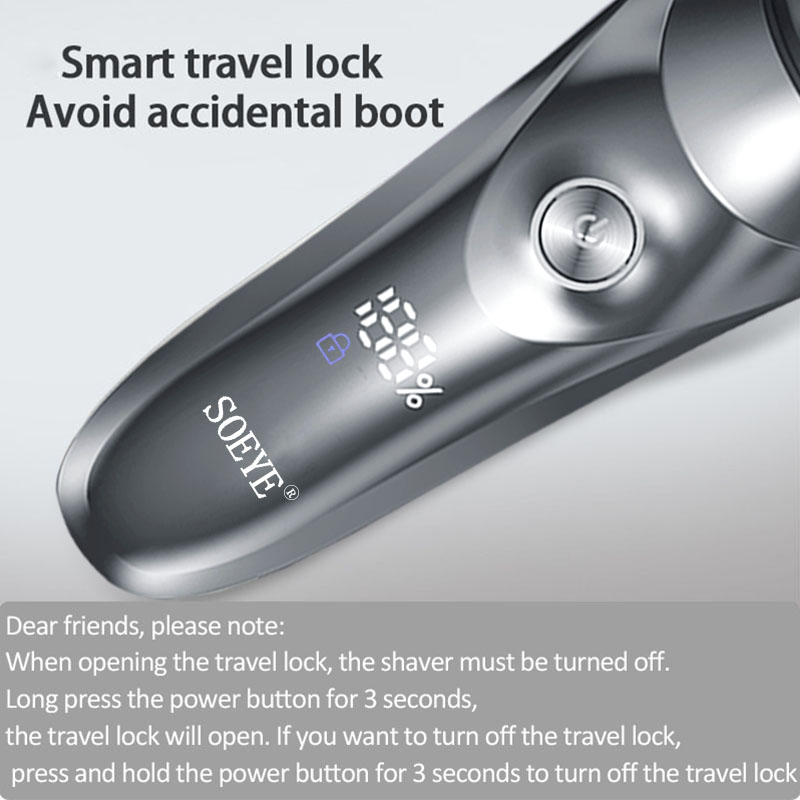 Xiaomi Mannen Scheerapparaat Voor Mannen Elektrisch Scheerapparaat Baard Trimmer Waterdichte Scheerapparaat Smart Razor Trimmer Mannen Nat &amp; droog Scheermes