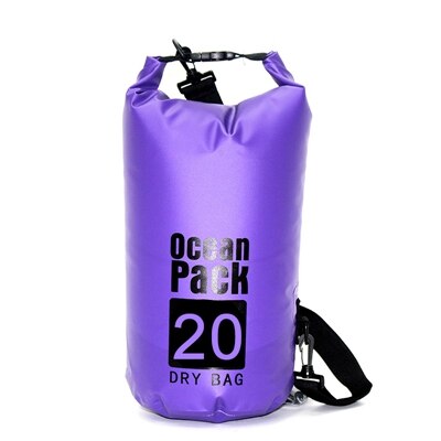 2l/5l/10l/15l/20l ultrakevyt koskenlaskukuiva vedenpitävä matkalaukku naisten ulkokiipeilyyn jokivaellukseen: 9-20l