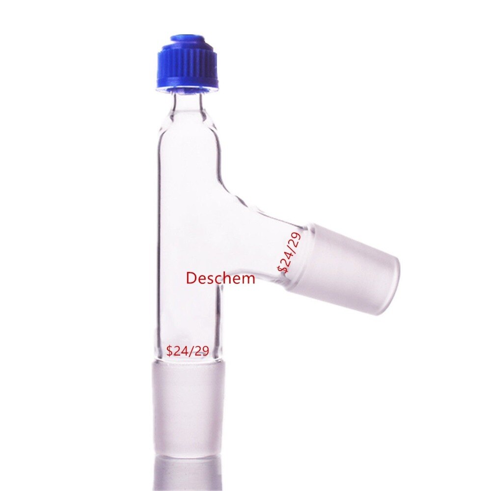 500ml 24/40 destilación de vidrio aparato de vacío W/250 ml matraz Erlenmeyer Kit de laboratorio