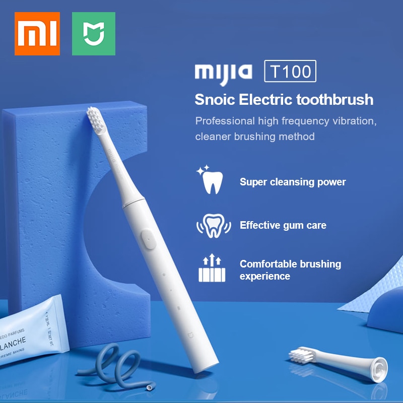Xiaomi Mijia Tandenborstel Sonic Elektrische Tandenborstel IPX7 Waterdichte Orale Cleaning Ultrasone Tandenborstel Usb Opladen 5