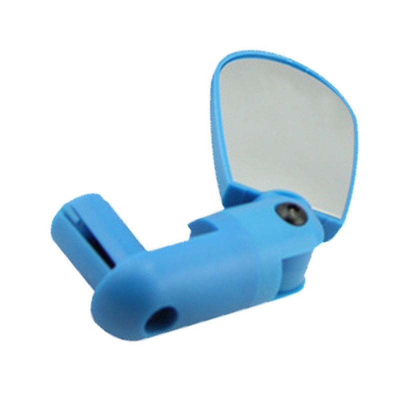 Bike Rearview Mirror Bicycle Accessories Cycling Road Mountain Bike Handlebar Wide Angle Rear Rotate View Mirrors 1pcs: blue