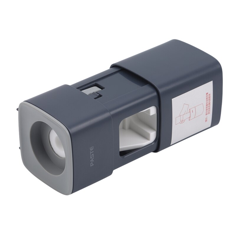 Automatic Toothpaste Squeezer Hand Free Tooth Paste Squeezing Dispenser Easy Press Toothpaste Holder Bathroom Tools: Dark blue