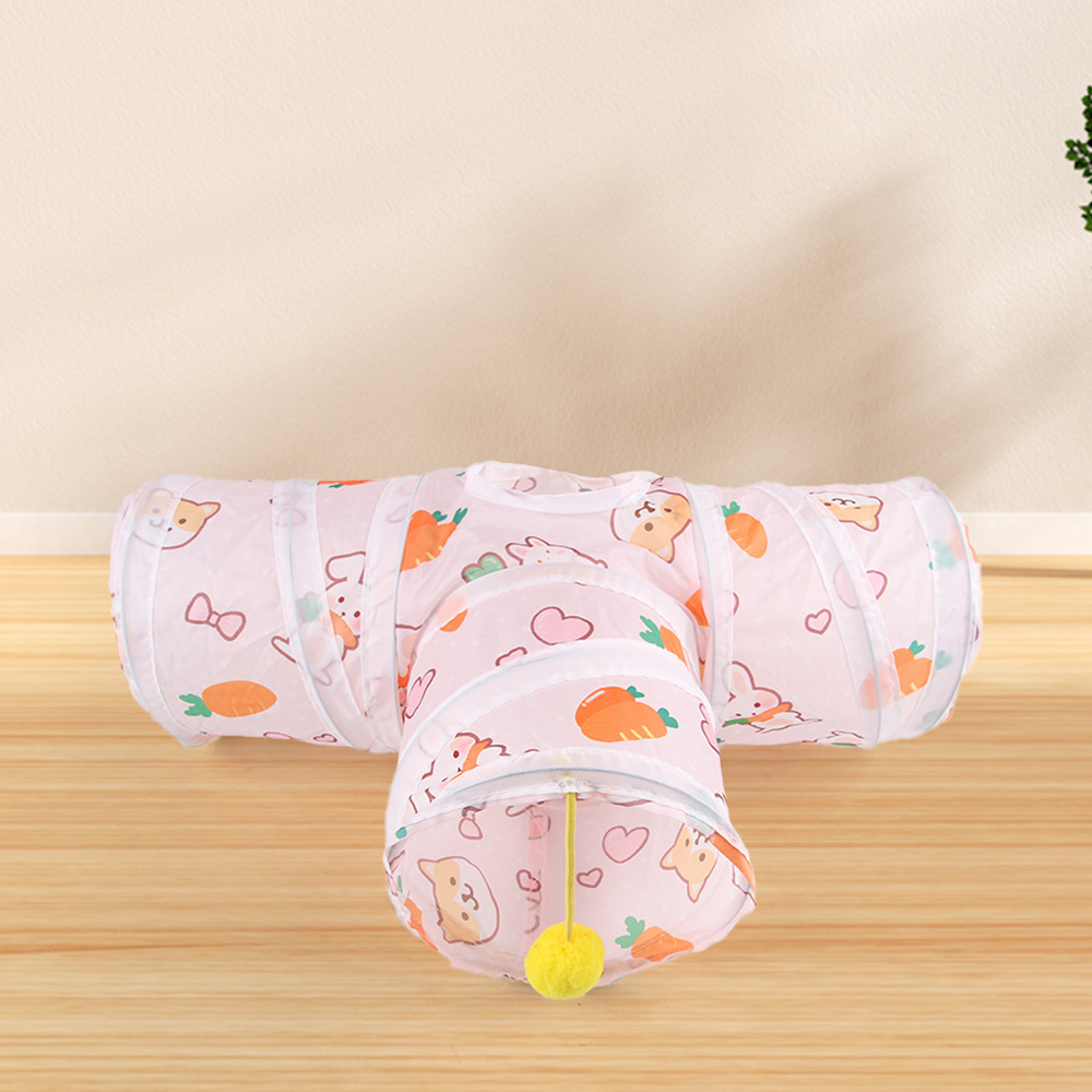 Wortelvormige Hamster Schuilplaats Opvouwbare Fret Speelgoed Tunnel voor Kleine Huisdieren Hamster Kooi Cavia Speelgoed Accessoires