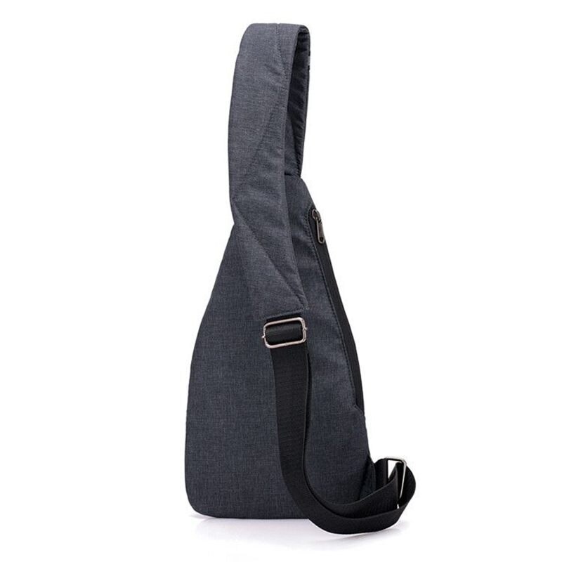 Anti-diefstal rugzak voor mannen, schoudertas voor mannen, waterdichte reistas, kleine borsttas, slanke mini crossbody tas  kl906