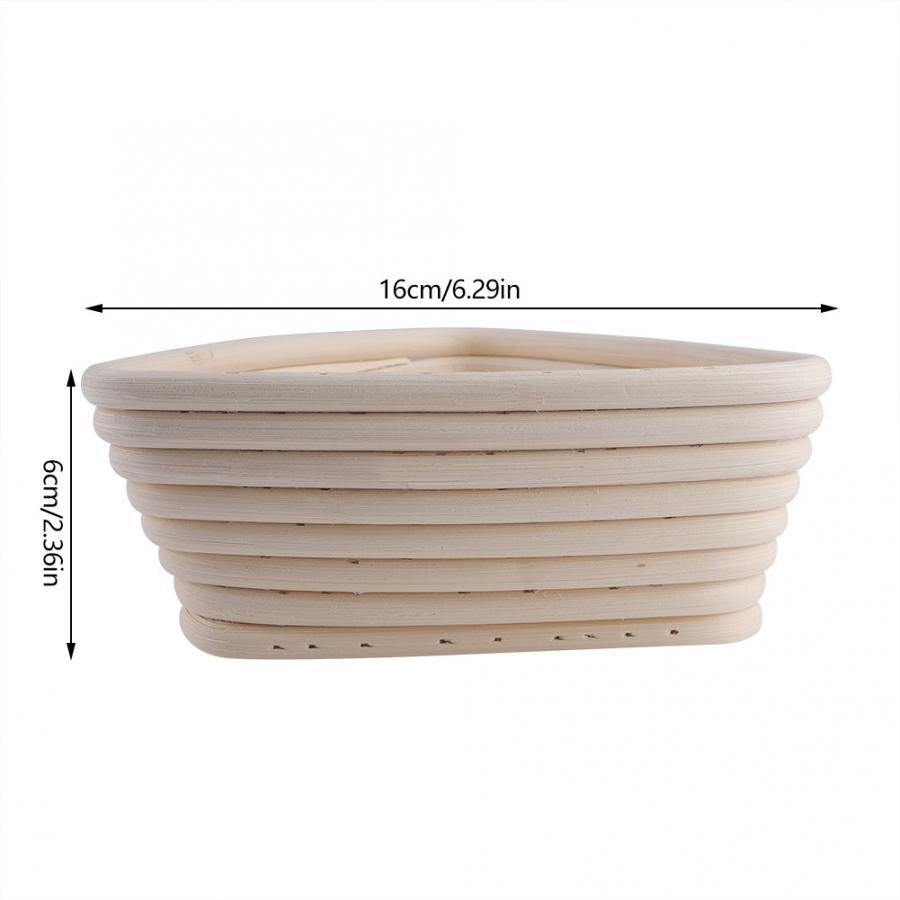 Wicker Bread Proofing Food Storage Basket Rattan Basket Lining Fruit Tray Home Rattan Organizer