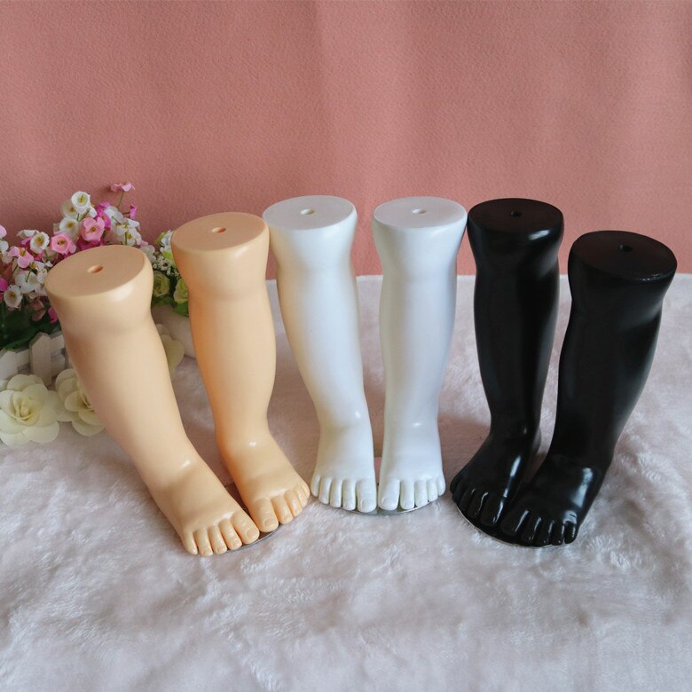 Modèle De Pied Femme 21,5 Cm - Présentoir Pour Chaussures, Bijoux Et Chaussettes