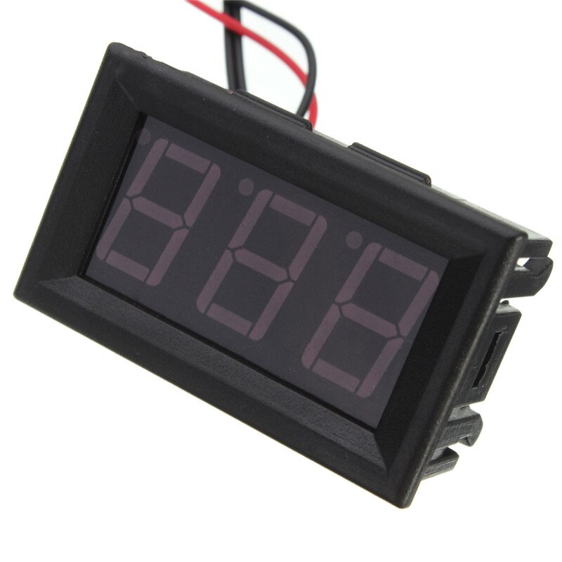 Yellow Green Light DC 5 - 12V 0.56" Tester Digital Thermometer Sensor -50-110 Celsius Temperature Gauge Green LED