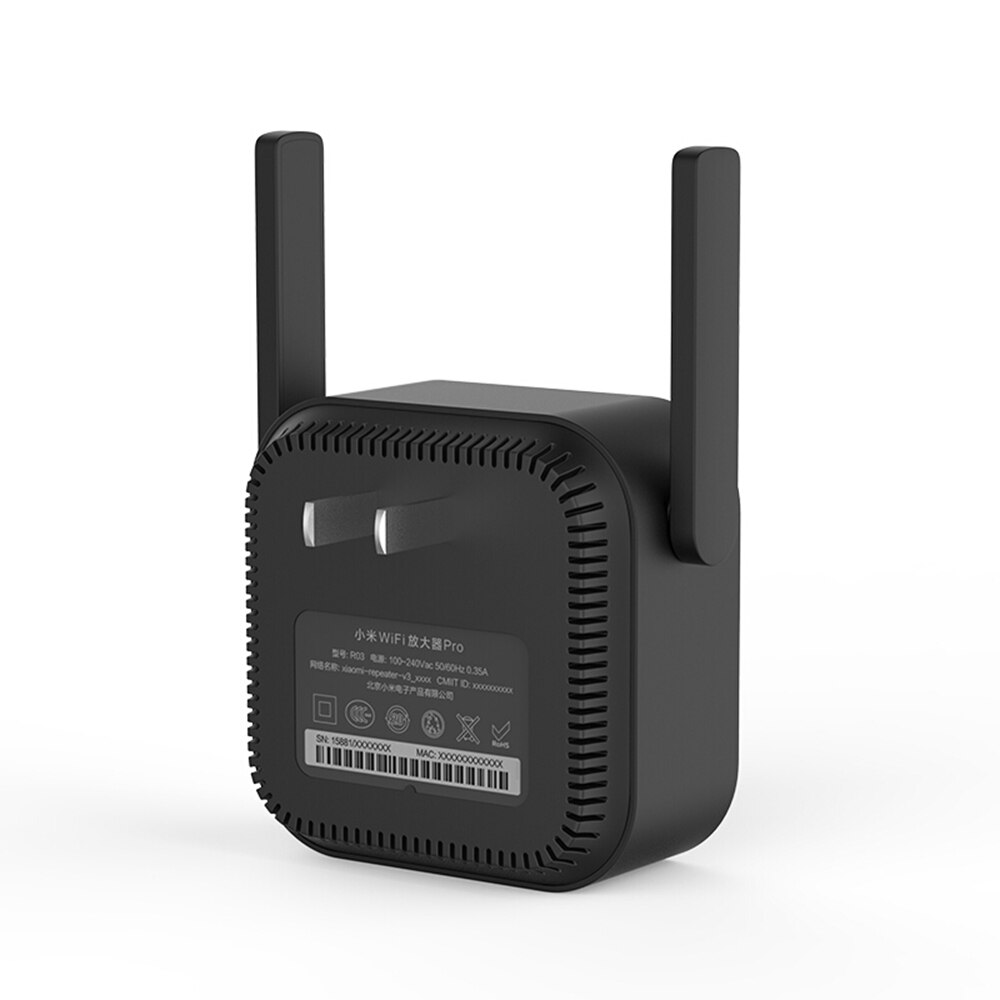 Xiaomi Wifi Versterker Pro 300Mbps Amplificador Wifi Repeater Wifi Signaal Cover Extender Repeater 2.4 Xiao Mi Wifi Versterker: original us