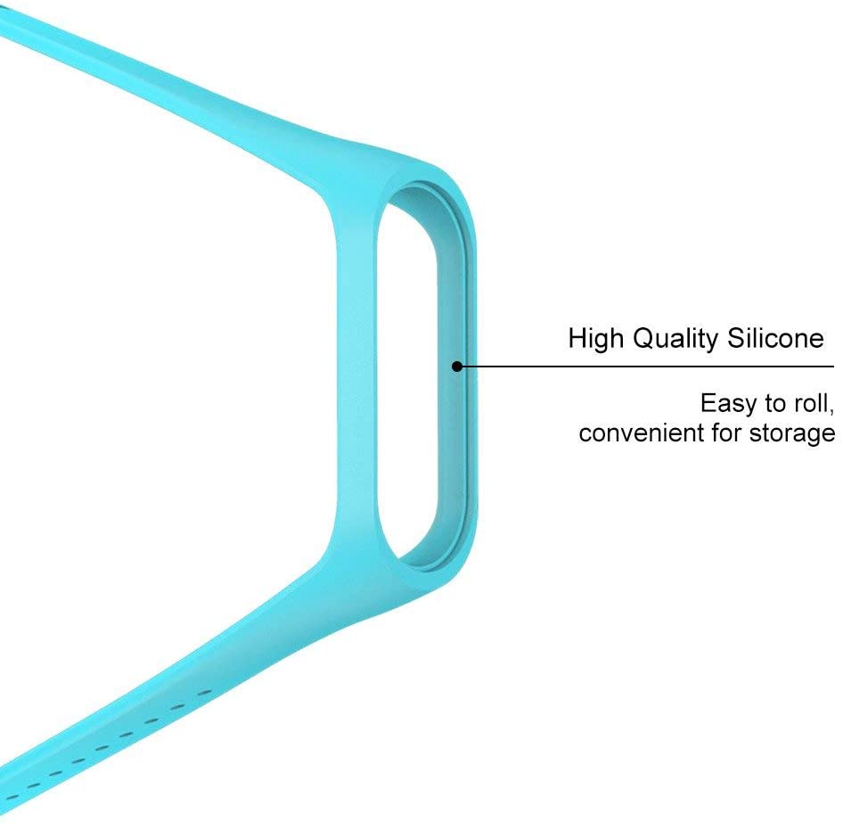 Mi bande 4 bracelet pour Xiaomi Mi bande 5 bracelet bracelet coloré sport Silicone bracelet intelligent Band4 Band3 Miband 3 4 5