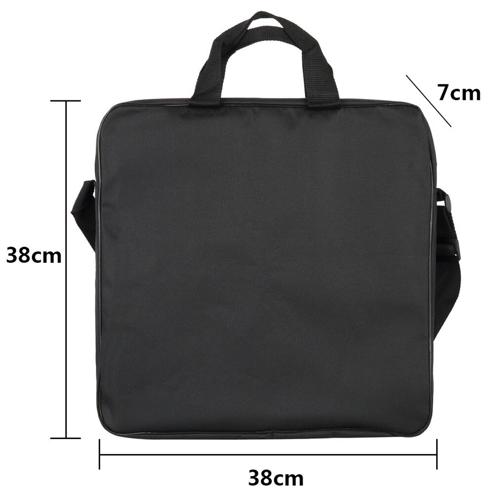 Selfie ringe lys bæreveske kamera stativ bag reise lys stativ sak skulderrem til 10/12 tommers ledet fotografering bag sett: til 12 tommer 30cm
