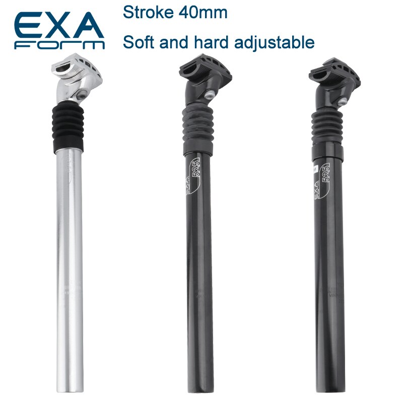 KS EXA525 vtt tige de selle 27.2/31.6mm * 350mm Suspension amortisseur tige de selle vélo de route siège de bicyclette accessoires de vélo