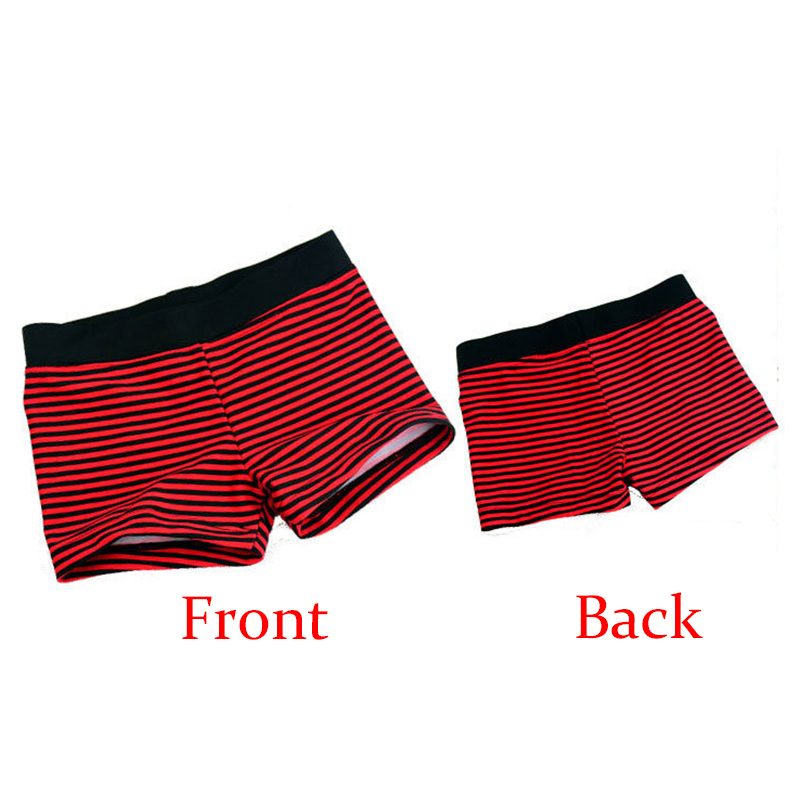 Boys Trunks Striped Swimming Trunks For Boys Swimsuit 2-8Years Children's Swimwear Kids Trunks Bathing Suit 1051: Red / 6T-116cm