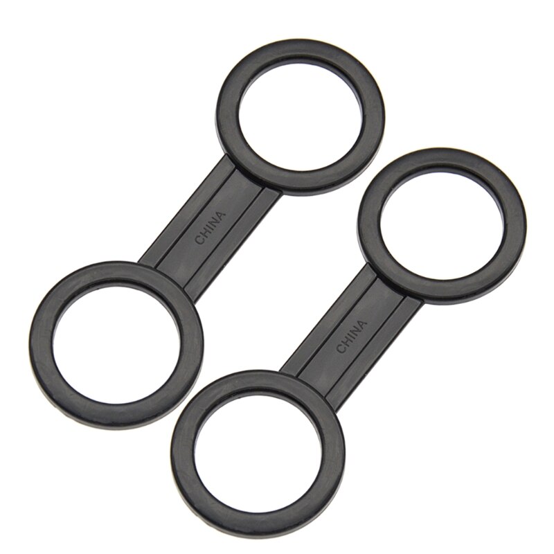 2 Pcs Scuba Diving Silicone Snorkel Mask Strap Keeper Universal Plastic Clip Snorkel Holder Retainer Snorkeling Parts