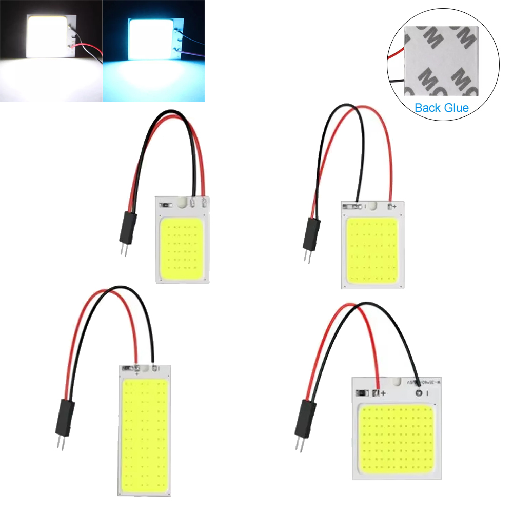 Cob panellampe med modstand 16/24/36/48 led'er dekorative billamper lamper hvidt tag fede blå biler isbil 12v til byggesæt