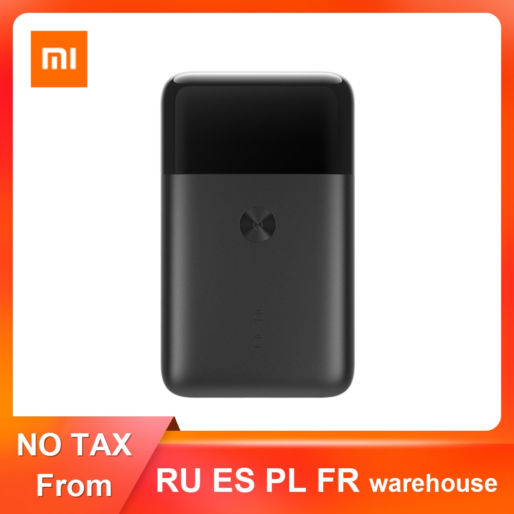 Original Xiaomi Mijia Electric Razor 2 Blade Shaver USB Rechargeable Smart Mini Wet Shaving Washable Beard Trimmer Mens Travel