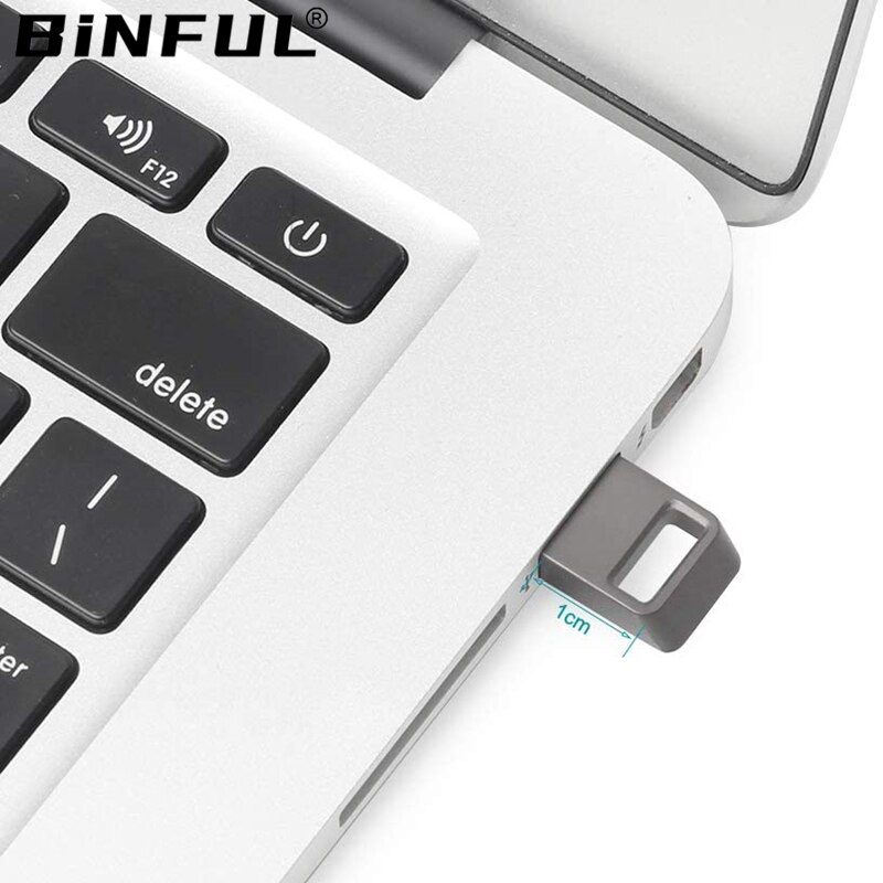 BINFUL Tiny usb flash drive 4G 8G 16G 32GB 64GB 128G pen drivepend rive флешка waterproof gray u disk memoria cel stick Portable