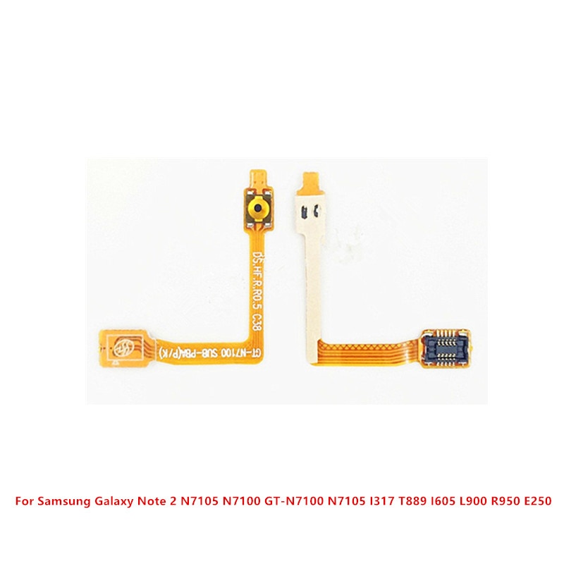 Op Schakelaar Zijknop Key Flex Kabel Reparatie Deel Voor Samsung Galaxy Note 2 N7105 N7100 GT-N7100 I317 T889 i605 L900 R950 E250
