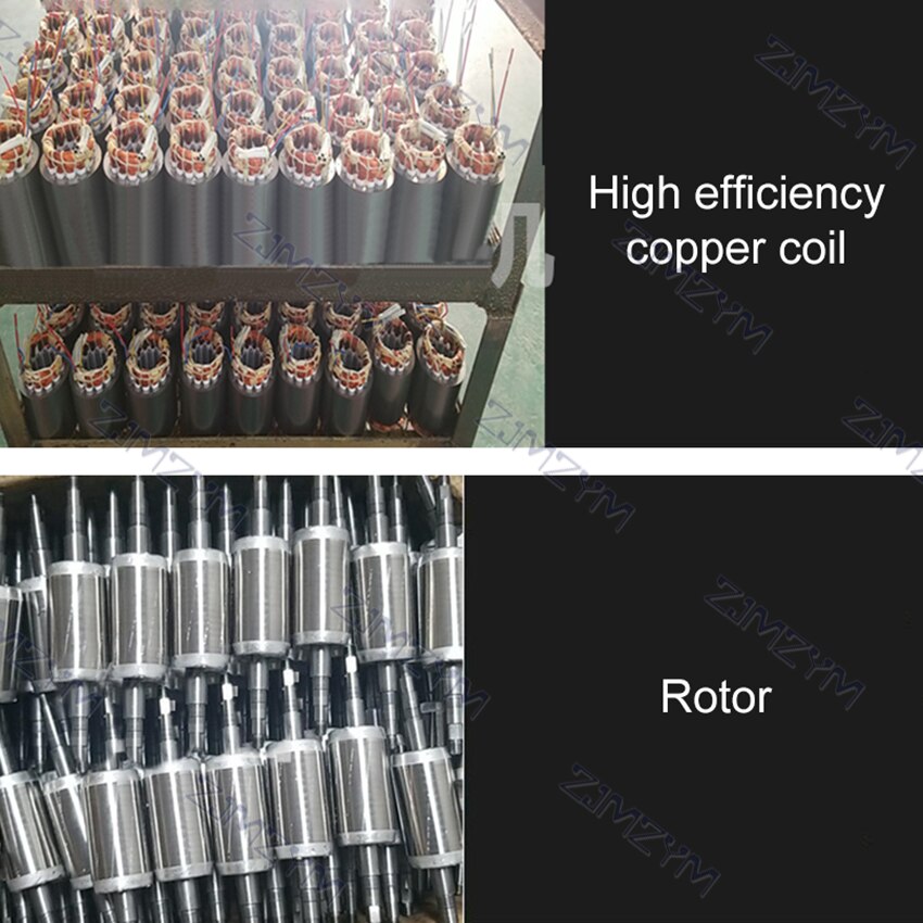 Mini moteur de Vibration industriel, 30W/40W, 110V/220V/380V, Horizontal, 20kg de Force de Vibration