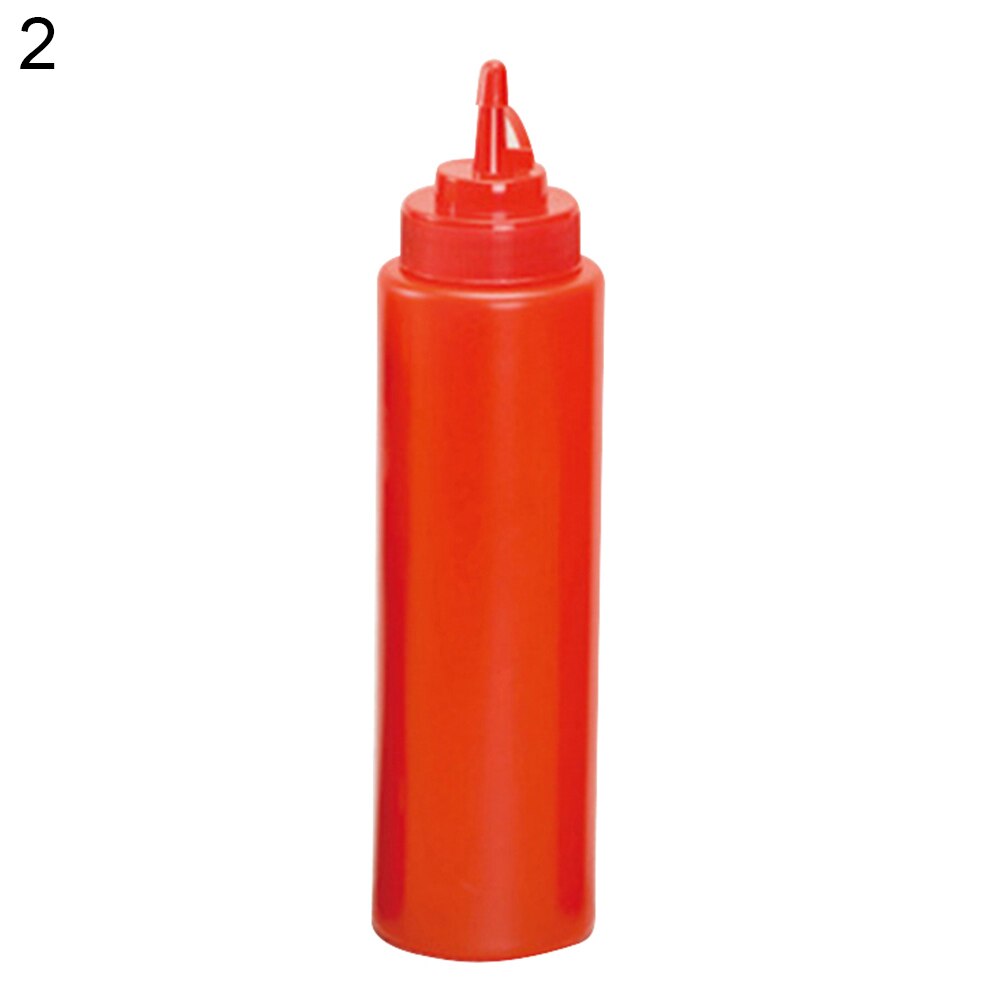 8/12/16/24/32oz Kitchen Squeeze Bottle Olive Oil Dispensing Bottles Condiment Sauce Vinegar Ketchup Dispenser Kitchen Gadget: Red 32oz