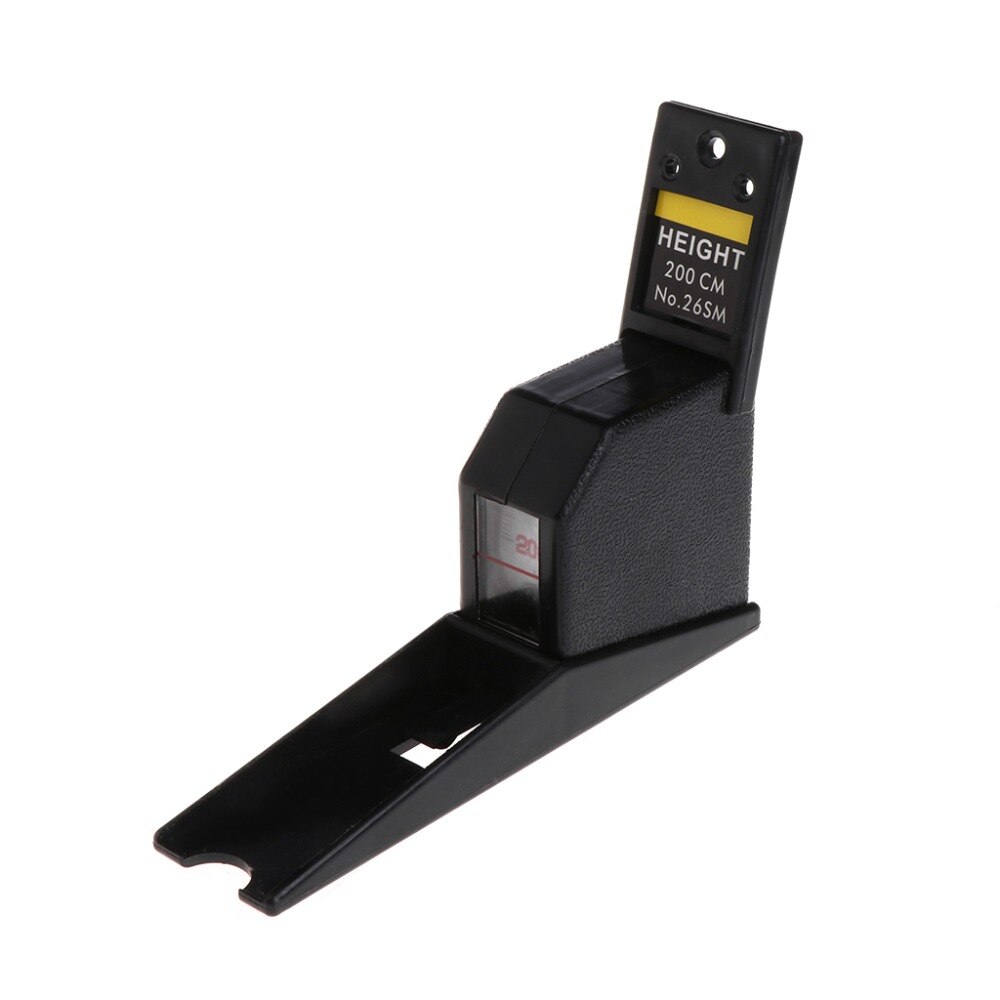 ANENG 200cm Stadiometer Black Wall Mounted Height Meter Growth Ruler CM Metric