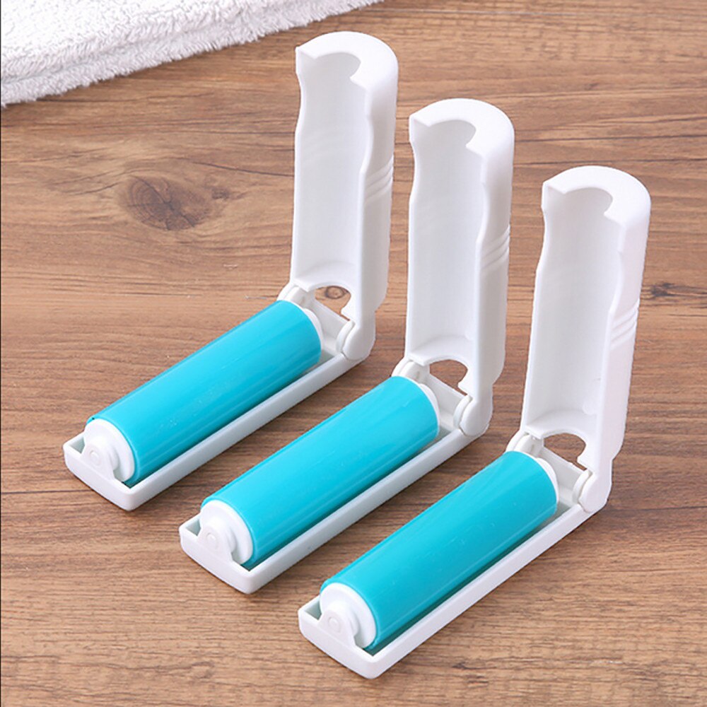 Handleiding Kleverige Haren Roller Kleren Dust Pet Hair Remover Brush Stof Roller Home Office Travel Borstel #50