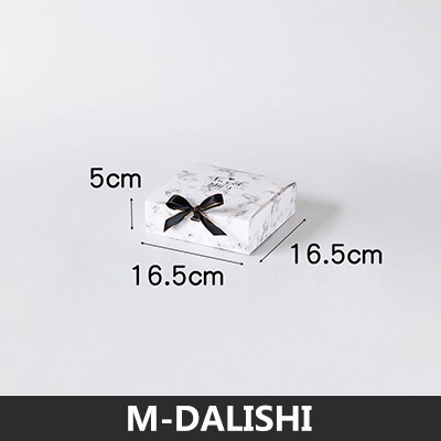 Kasse i marmorstil kraftpapir diy taske søde festartikler emballeringsposer slik fødselsdag papirposer: M-dalishi