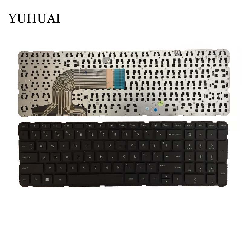 Laptop Keyboard Us Voor Hp 350 G1 350 G2 Engels Zwart Toetsenbord Zonder Frame