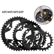 64/104BCD 22T 32T 42T 44T Narrow Wide Bike MTB Chainring Single Tooth Chain Ring Durable Bike Acces Bicycle Part Chainring