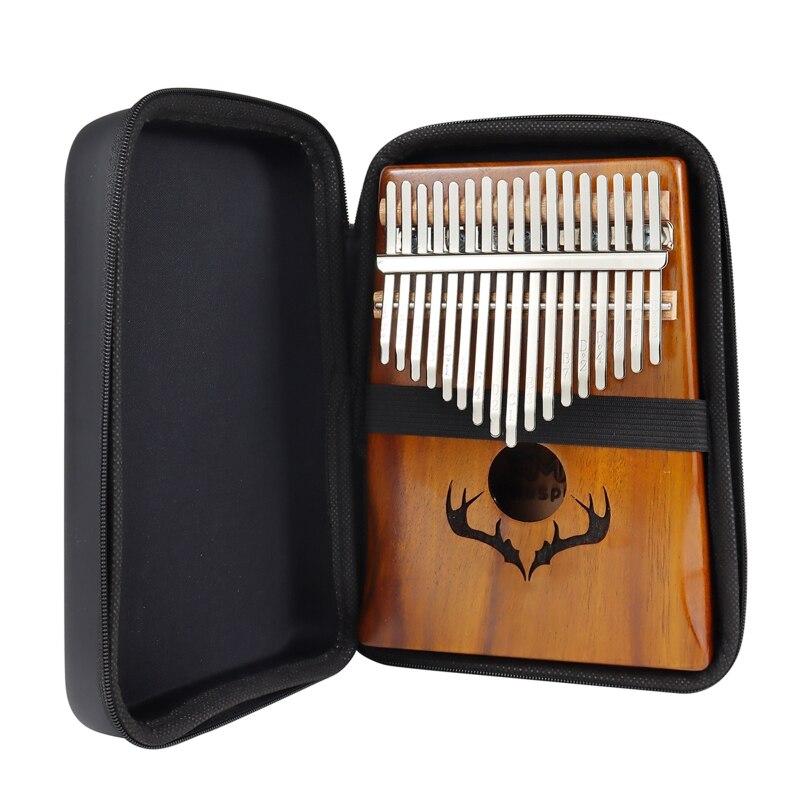 10/17/21 schlüssel Kalimba fallen Daumen Klavier fallen Wasser-beständig Schock-nachweisen Mbira Kasten Tasche