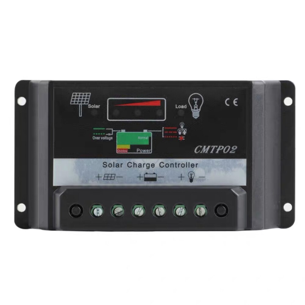 Solar Charge Controller 30A PWM Solar Charging LED Screen Safe LED Display 30A Charger Controller